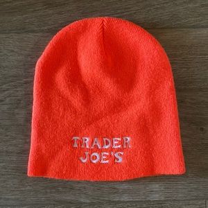 Trader Joe’s orange beanie!